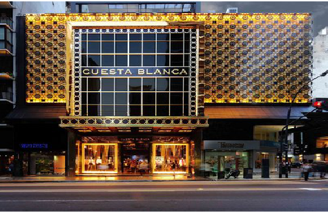 澄城门头设计与商业空间的纽带。