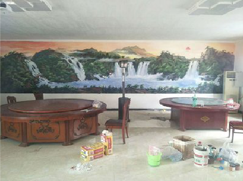 澄城墙绘-写实风景