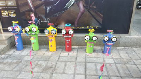 澄城商业区彩绘