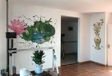 澄城墙体彩绘相比墙纸的优势。