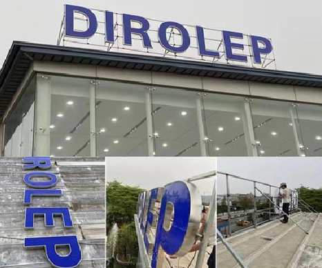 澄城楼顶发光字安装的注意事项。